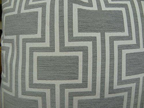 Thomas Collection Thomas Collection Gray Geometric Pillow - Grey White Trellis Throw Pillow - Decorative Throw Pillow - Modern Gray Pillow - Luxury Throw Pillow, Made in USA, 11206