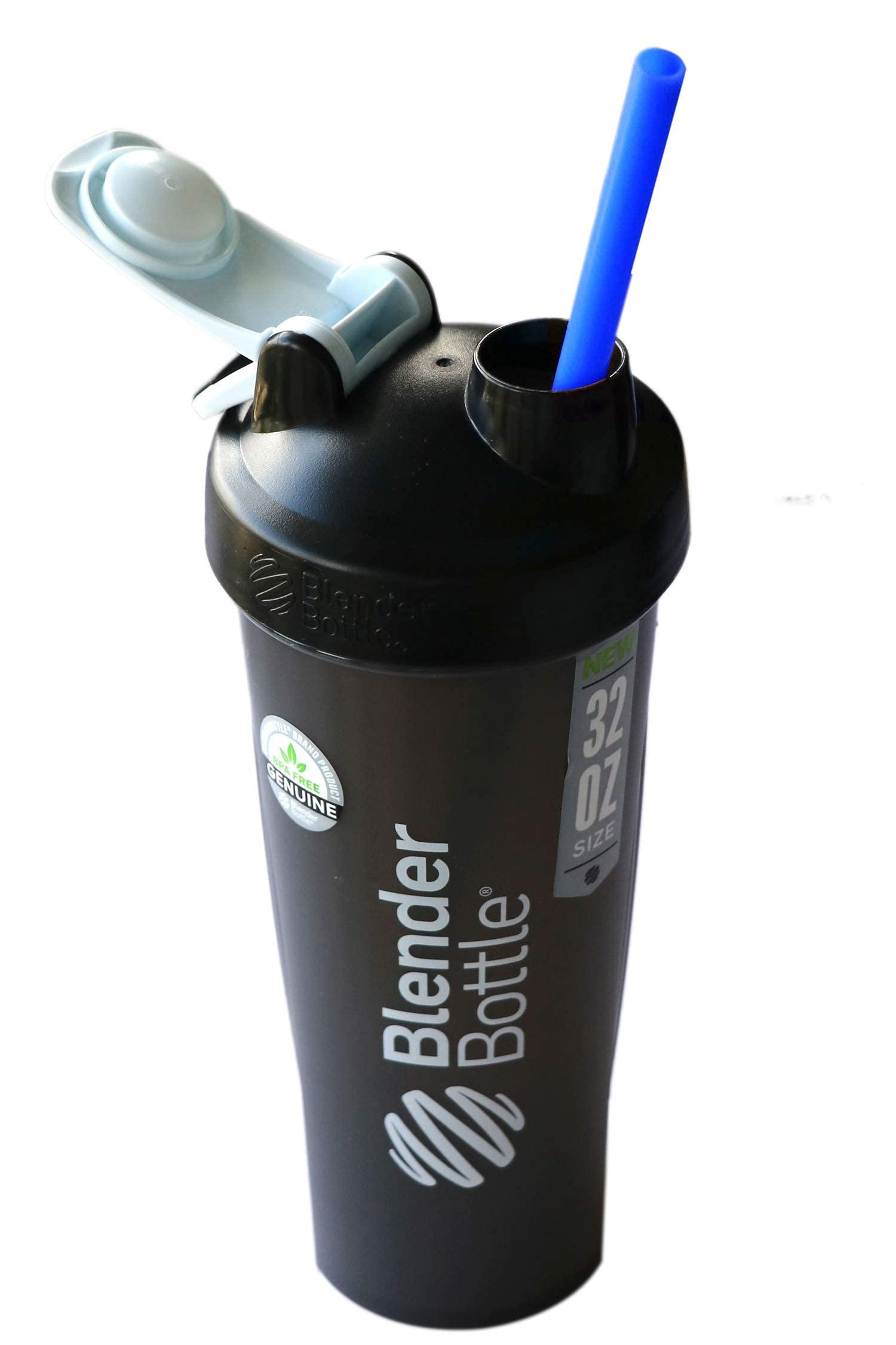 Tegion Tegion 12 Inch Extra Long Reusable Silicone Straight Straws for Extra Tall Tumbler 40 OZ Hydro Flask,32 OZ Blender Bottle Nutribullet, Nutri Ninja Cups