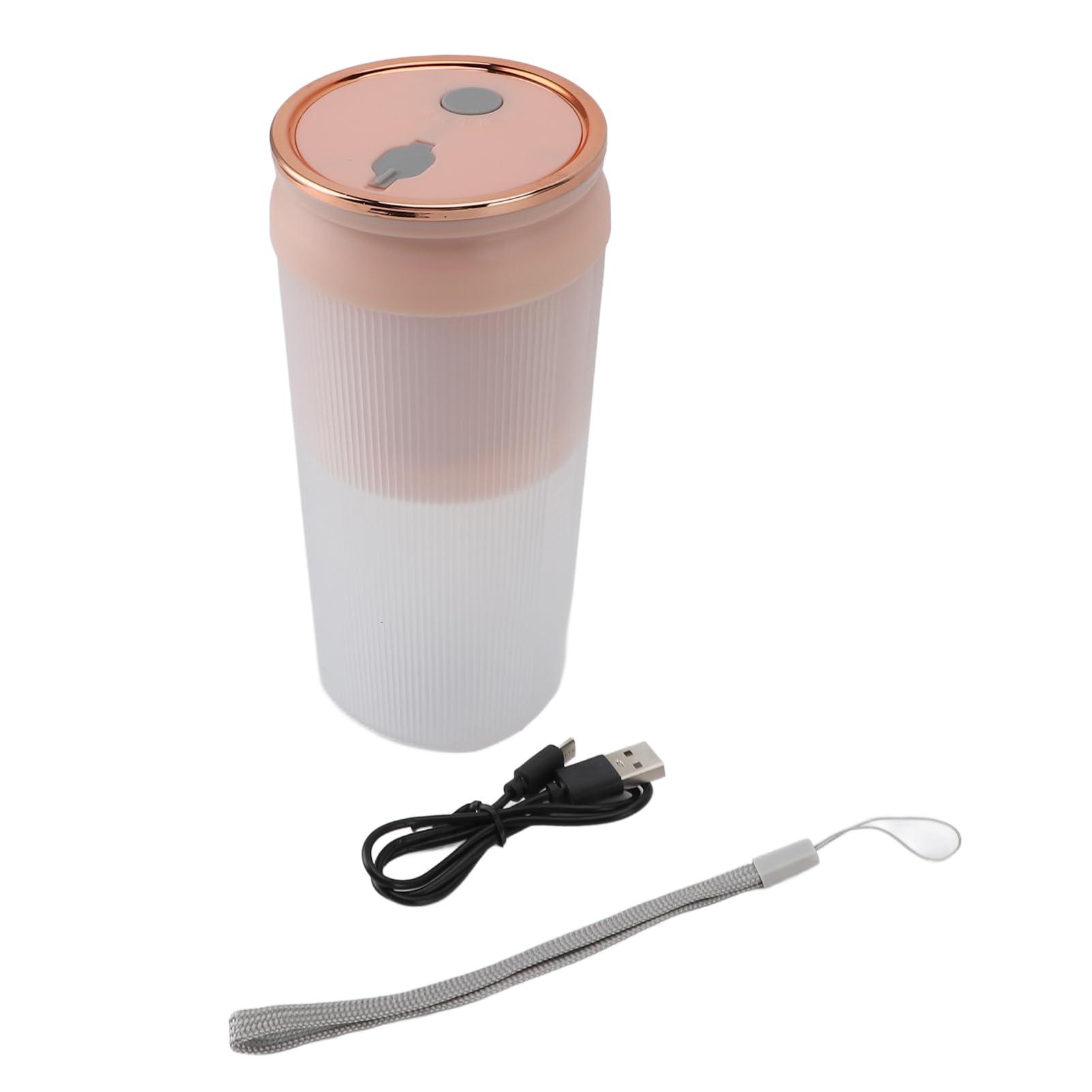 Haofy USB Rechargeable Mini Blender, 4 Blade Design Portable Juicer Cup with 300ml Capacity, Easy To Use for Home, Office, School, or Travel, Made from Food Grade Material ()
