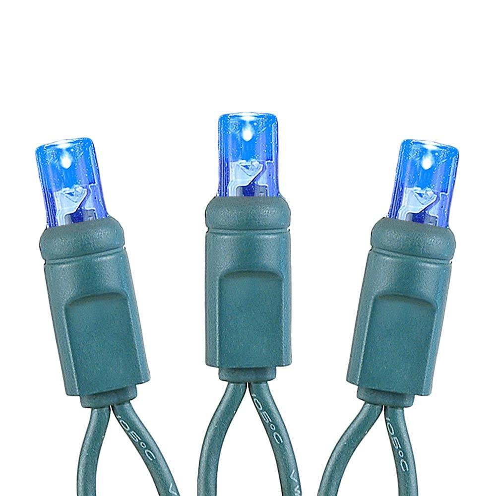 Novelty Lights Novelty Lights 4FT x 6FT 100 LED Net Lights, Net Lights Outdoor Mesh Lights Durable LED Bulbs For Bushes, Garden, Holiday, Backyard Decor Outdoor Lighting For Patio (Blue)