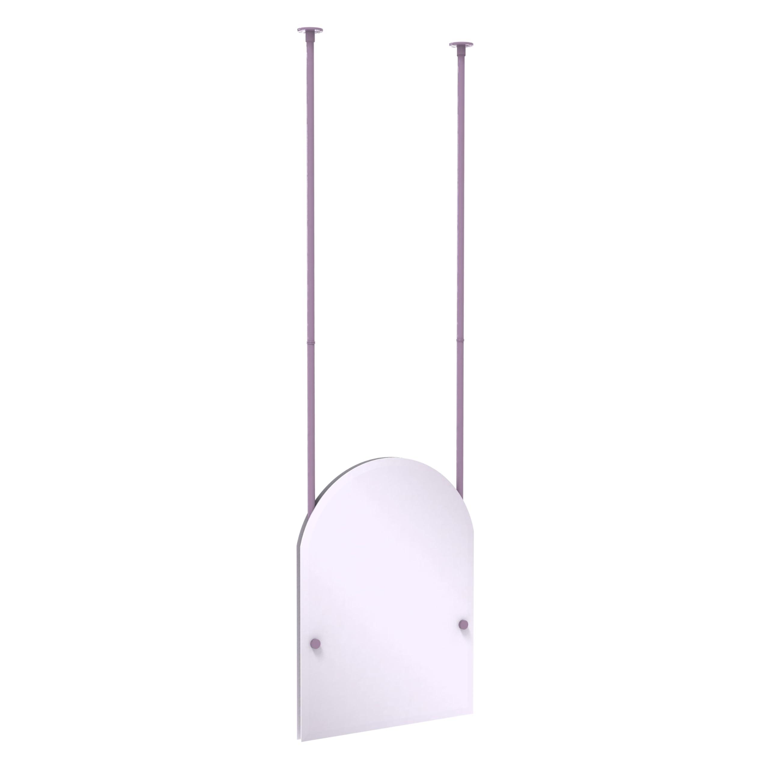 Allied Brass Allied Brass Frameless Arched Top Ceiling Hung Mirror