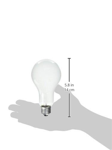 Eiko Eiko ECA Photoflood Lamp Bulb, 120V 250W, 6500 Lumens, Inside Frosted, A-23 Bulb, Medium Screw E26 Base, C-9 Filament, 3200K, Bar Code 01970, Pack of 6 Bulbs