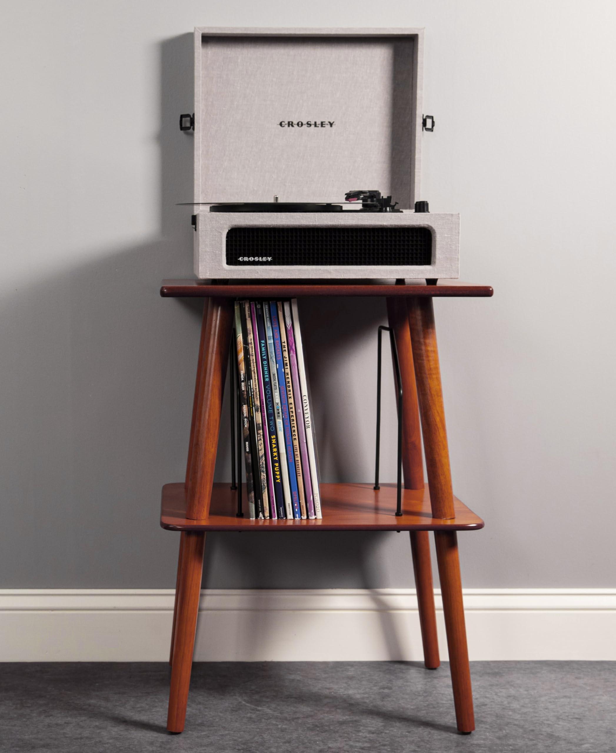 Crosley Crosley Manchester Record Player Stand, Media Console with Vinyl Storage, Modern Home Organizer, Paprika
