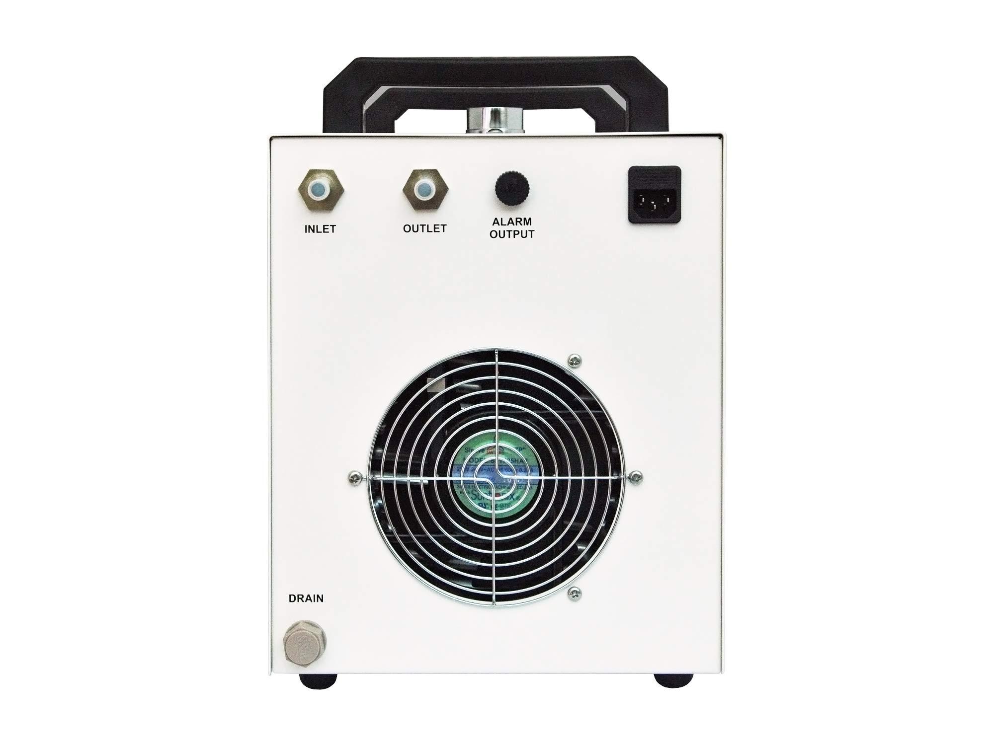 YJINGRUI Industrial Chiller Cooler CW-3000 Thermolysis Water Laser Chiller for CO2 Glass Tube of Engraving Machine (CW-3000AF)