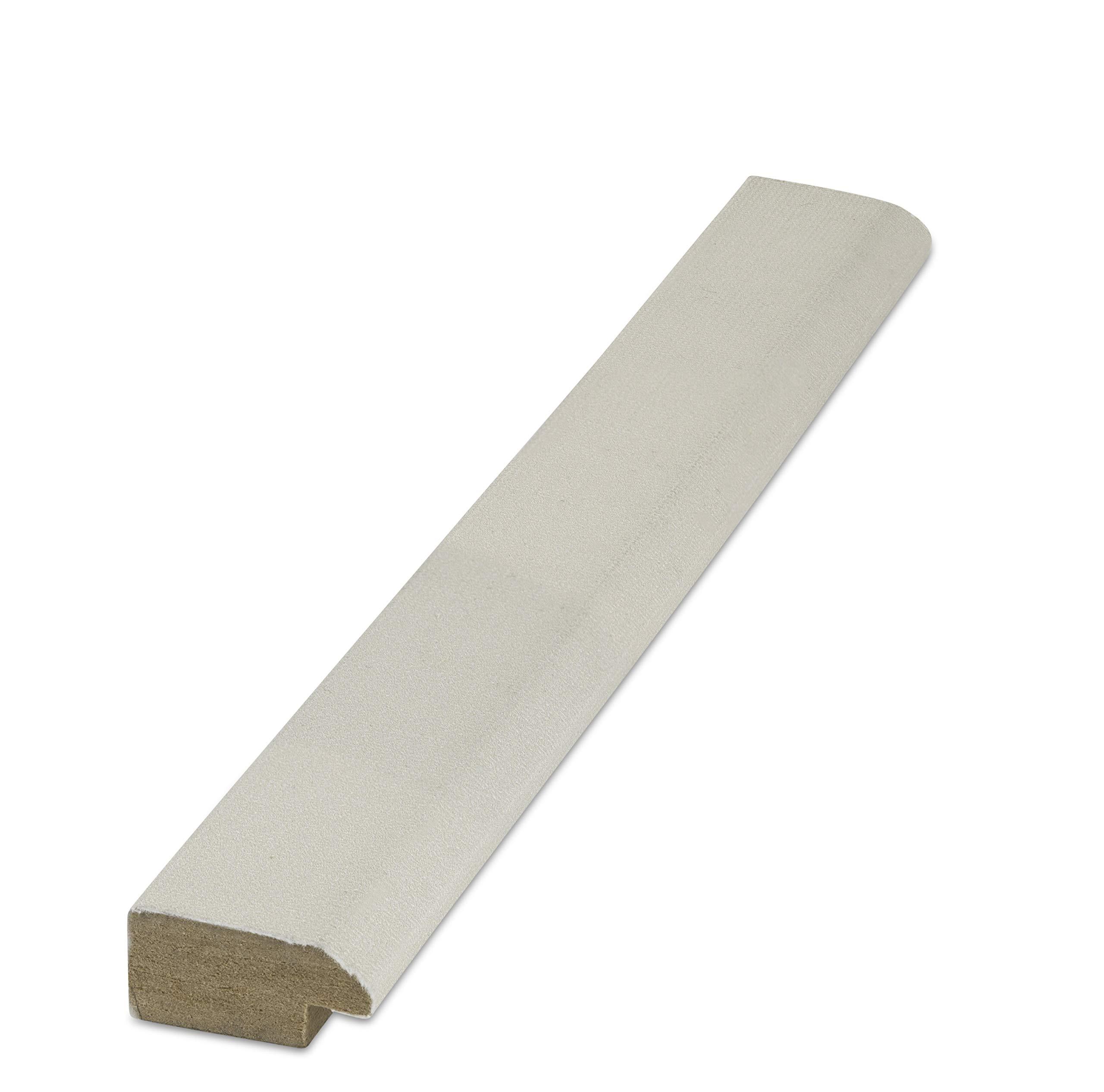 ArtToFrames ArtToFrames 28x40 Inch White Picture Frame, This 1.11 Inch Custom Wood Poster Frame is Slanted Lip White, Great for Your Art or Photos - Comes with Economy Acrylic