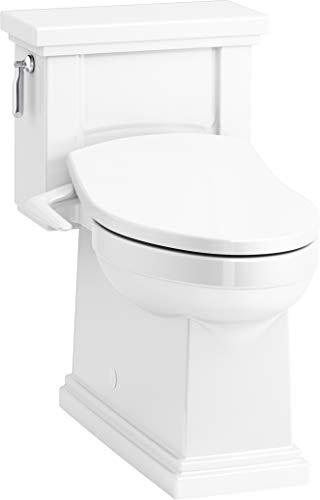 Kohler KOHLER 5724-0 PureWash M250 Elongated Bidet Toliet Seat, Manual Non-Electric Bidets for Existing Toilets, Adjustable Bidet Sprayer, White