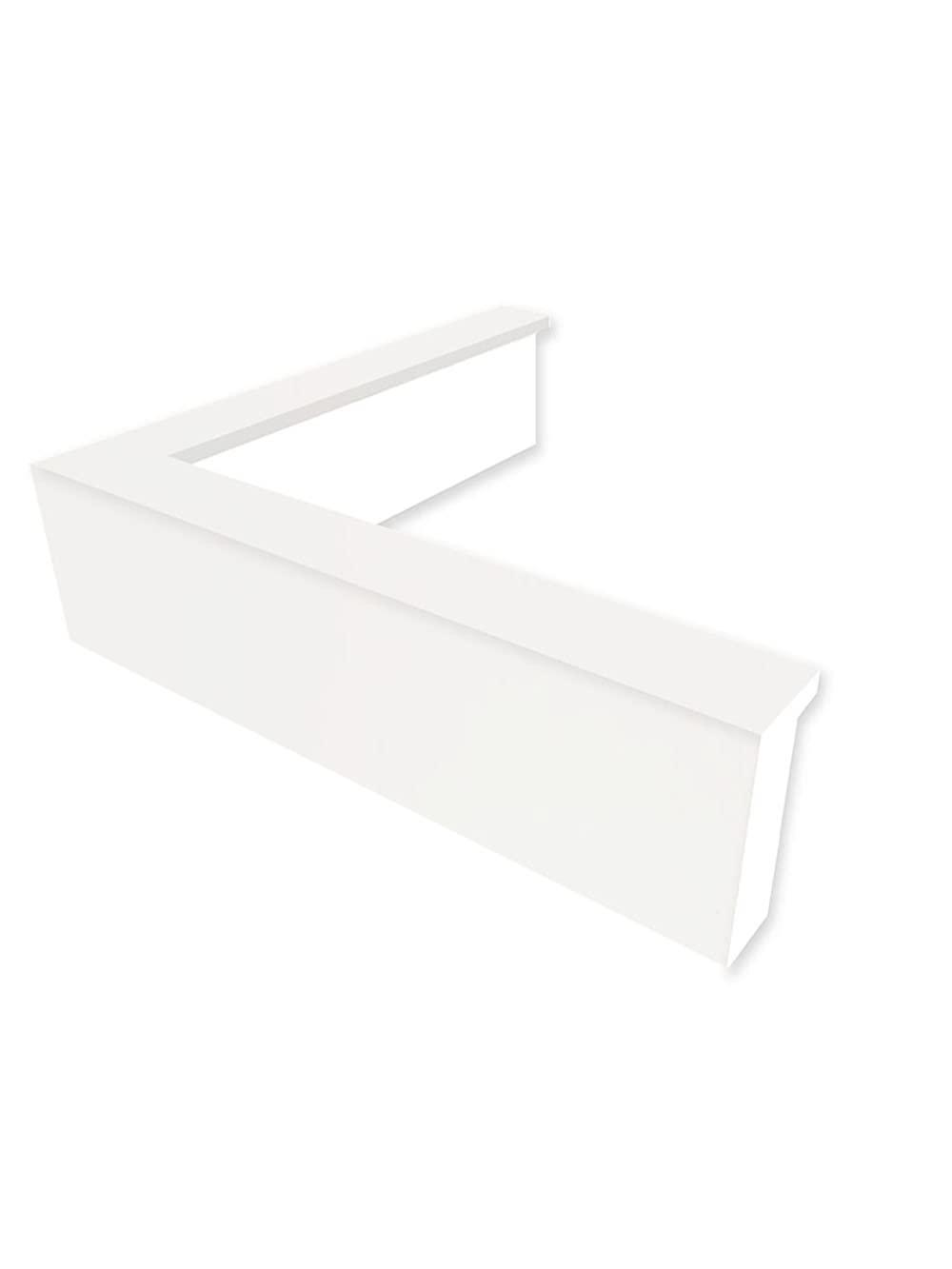 WHOLESALE ARTS AND FRAMES WHOLESALE ARTS AND FRAMES 2-3/16\" Deep Polystyrene Shadow Box Picture Frame - by WholesaleArtsFrames-com 13x13 2880 - White - American Made