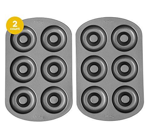 Wilton Wilton Non-Stick 6-Cavity Donut Baking Pans, 2-Count