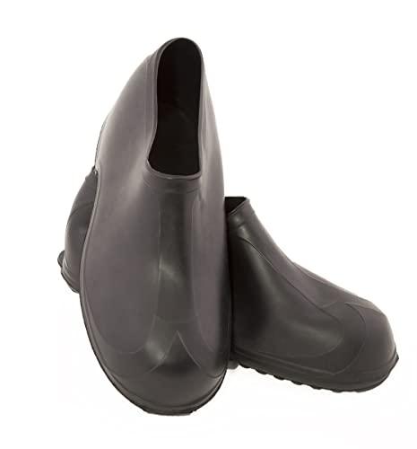 TINGLEY Tingley 2300 Work Rubber Classic Fit Overshoe, Small, Mens 6-1/2 - 8, Womens 8-1/2 - 10, Black
