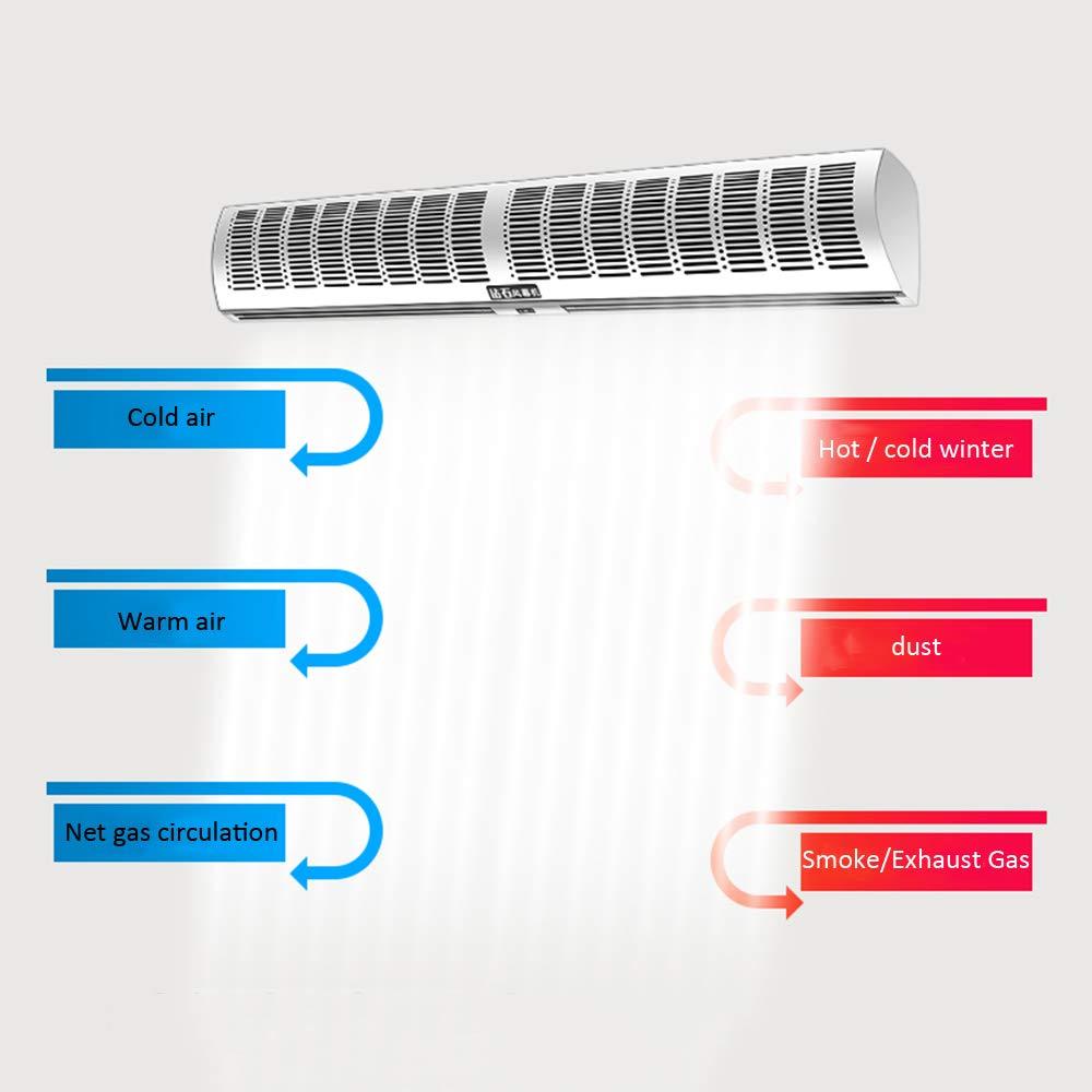 Air Curtain Air Curtain Large air Volume and Low Noise at Commercial entrances and exits Two-Speed Adjustable Machine Remote Control Wind Direction Adjustable Energy-Saving Machine