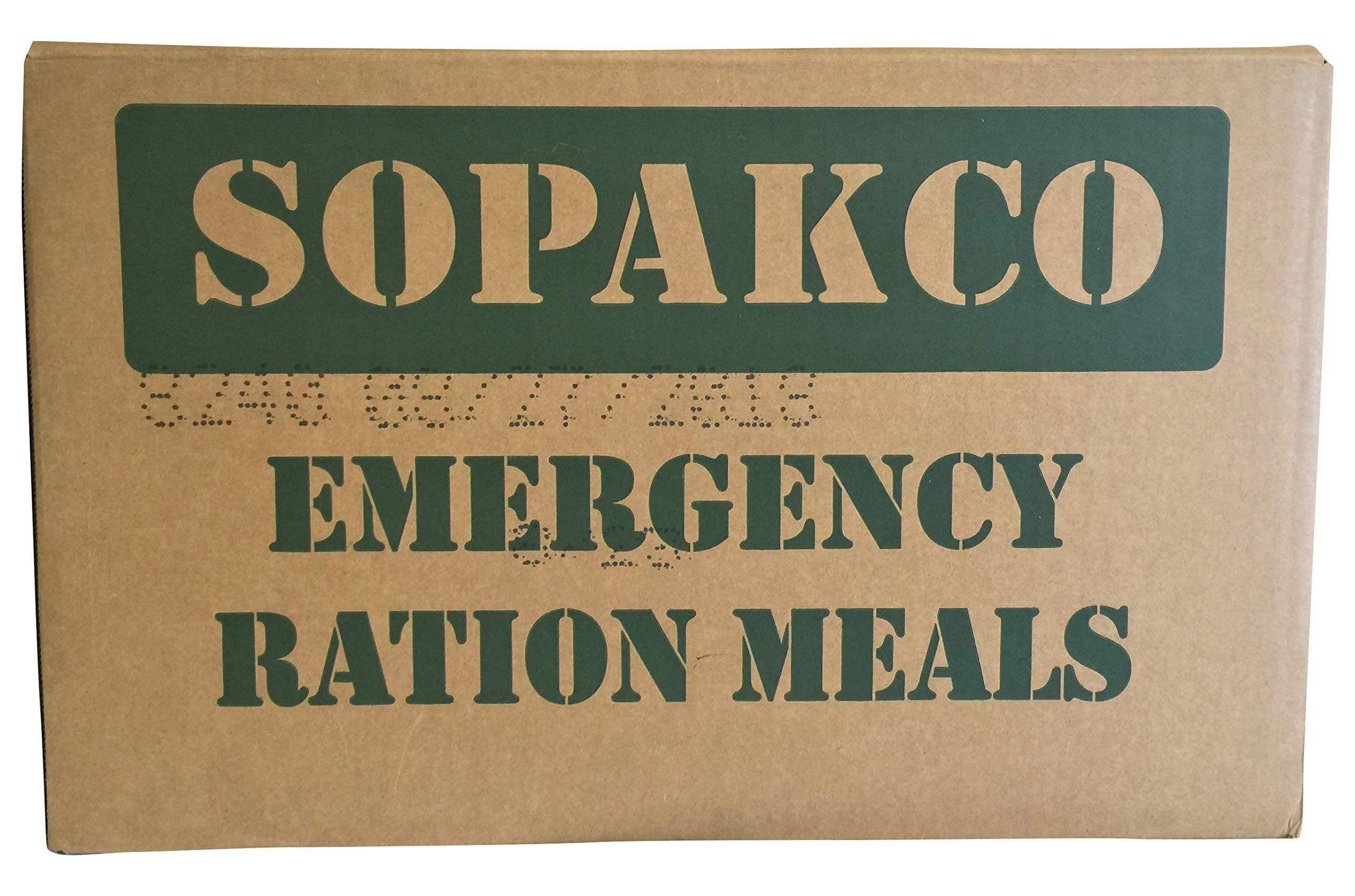Ozark Outdoorz, LLC 6/2021 Pack Date - 6/2026 expiration MREs with 16 MREs-Reduced Sodium Food Rations-Meals Ready To Eat-2021 Manufacture Date