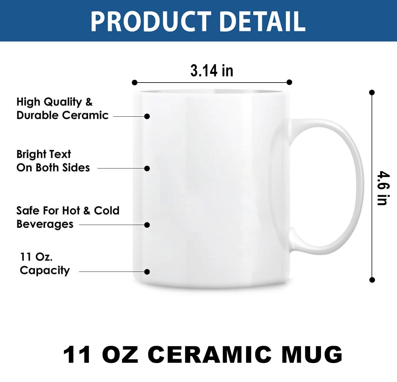 MONIZILUCKY Marketing Account Executive Mug, Marketing Account Executive Gift, Gift for Marketing Account Executive, Marketing Account Executive Retirement 11oz White Ceramic Coffee Mug - Christmas, Thanksgiving