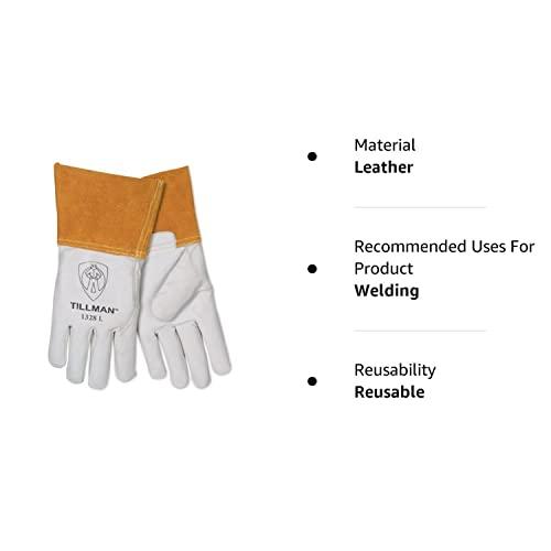 Tillman Tillman 1328 Top Grain Goatskin TIG Welding Gloves - Large by Tillman