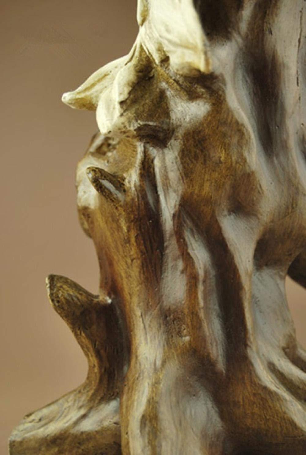 JDHF Christmas Ornaments Eagle Selling Imitation Wood Eagle Head Crafts Opened Business Housewarming Souvenir Resin Crafts Tat