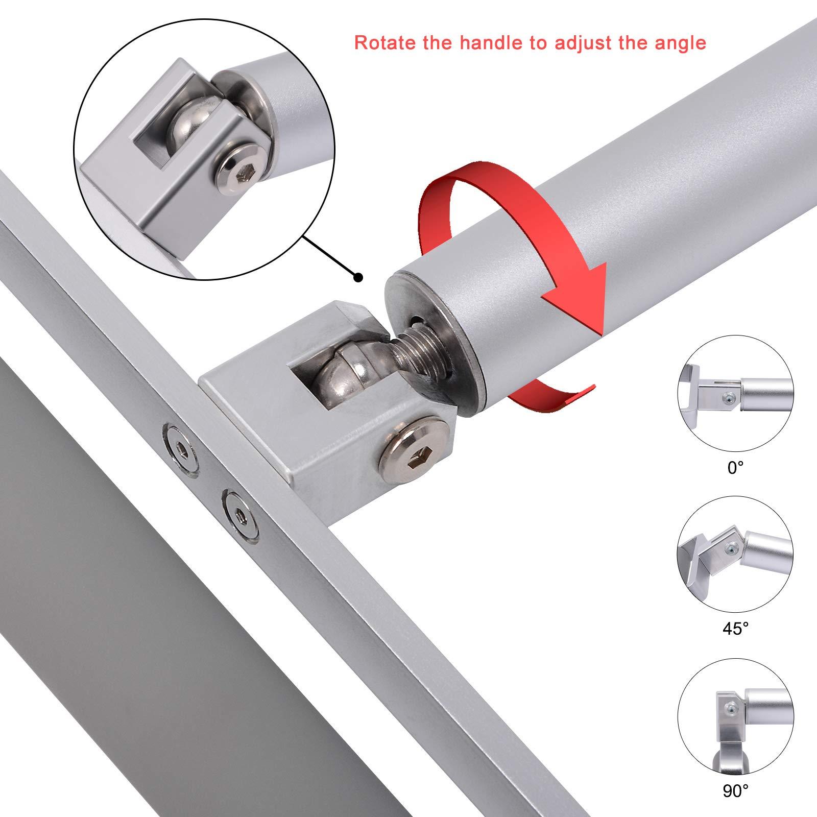 Gomake Gomake 12 Inch Rubber Pasting Roller Squeegee Rolling Wheel Power Cleaner Rubber Rollers for Crafting, Glue Roller Paint Brush for Printmaking Stamping Gluing, Anti Skid Tape Construction
