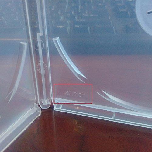 Viva Elite Viva Elite New 5 Clear Blu-Ray Double Case Box 12.5 mm Standard Size NO Logo Hold 2 Discs