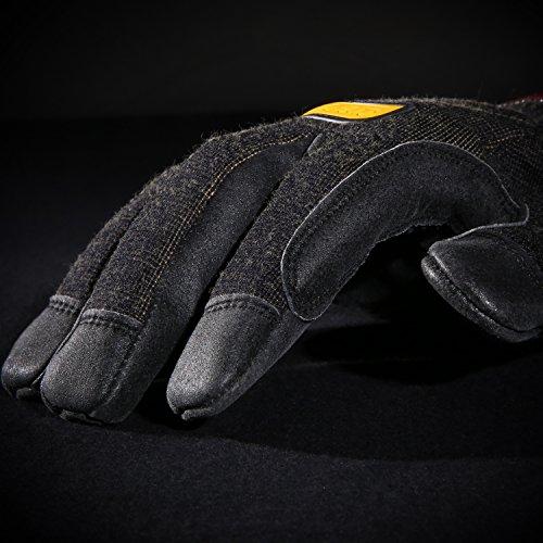 Ironclad Ironclad HEATWORX REINFORCED; Heat and Cut Resistant Gloves, Palm Heat Protection Rated up to 450°F, (1 Pair), Black