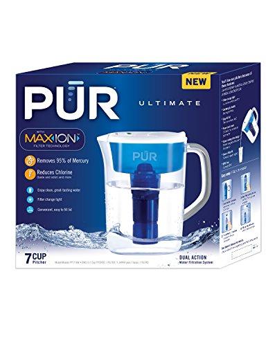 PUR PUR PPT710W Pitcher, 7 Cups, Clear