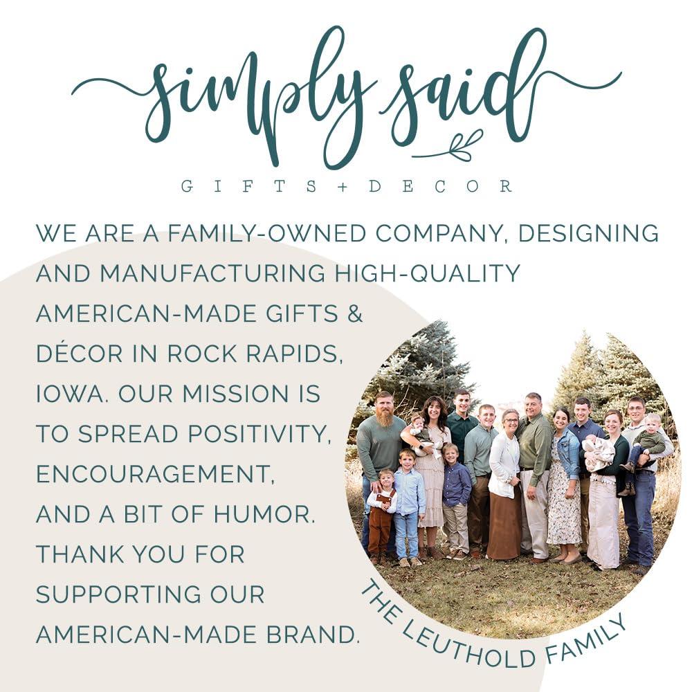 Simply Said, INC Simply Said, INC Small Talk Christmas Sign - Hope Cardinals - Christmas Cardinal Decor - Christmas Birds Decoration - Winter Red Cardinal Art - 5.25 x 5.25 inches STS2182