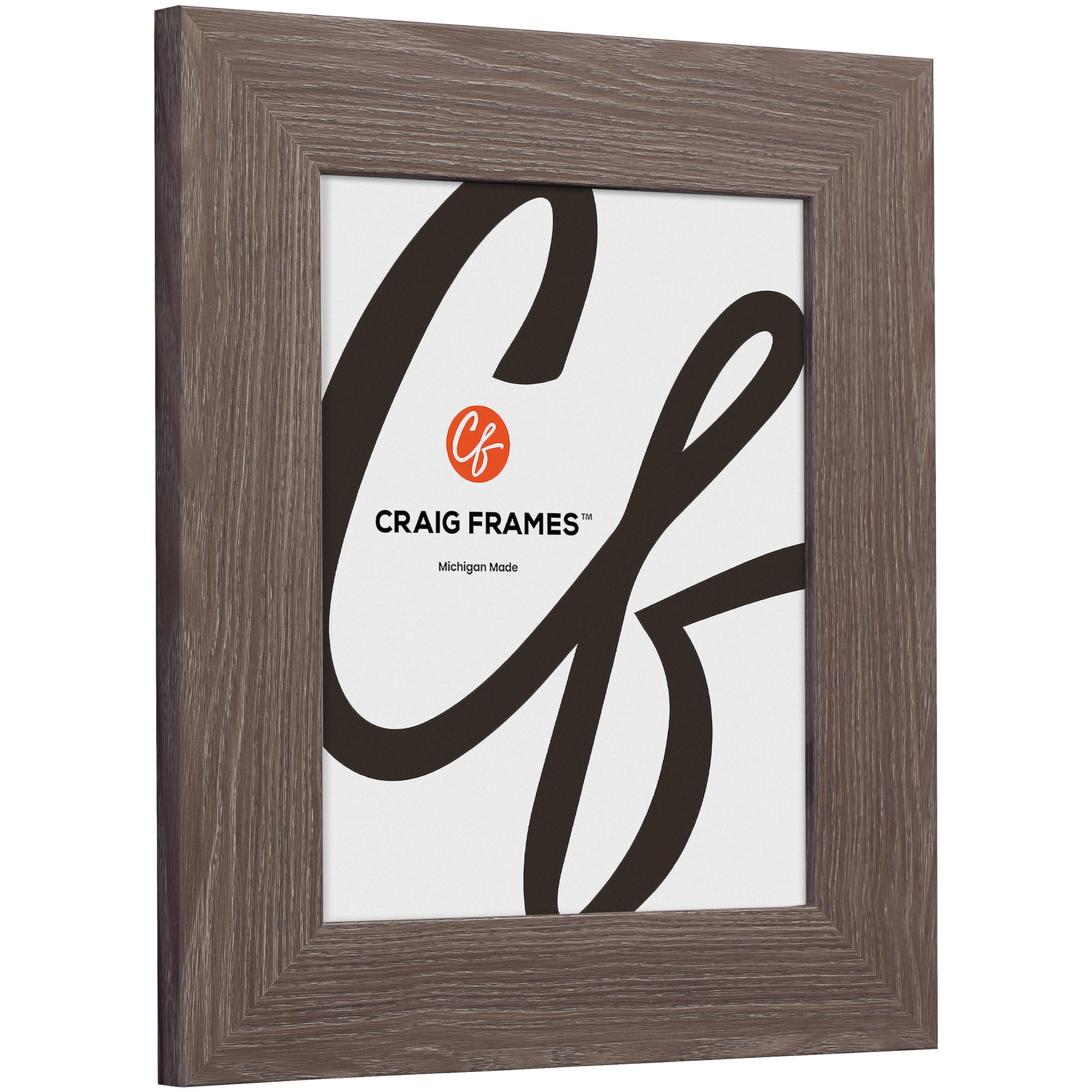 Craig Frames Craig Frames American Barn, 16x19 Picture Frame, Faux Barnwood, Farmhouse Grey
