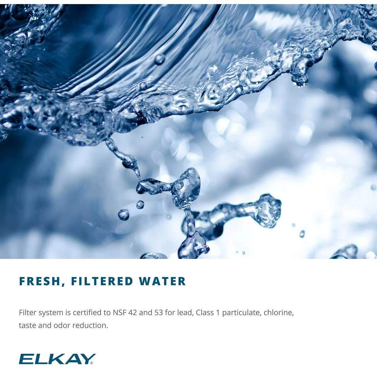Elkay Elkay EZS8S Wall Mount ADA Non-Filtered Cooler, 8 GPH, Stainless