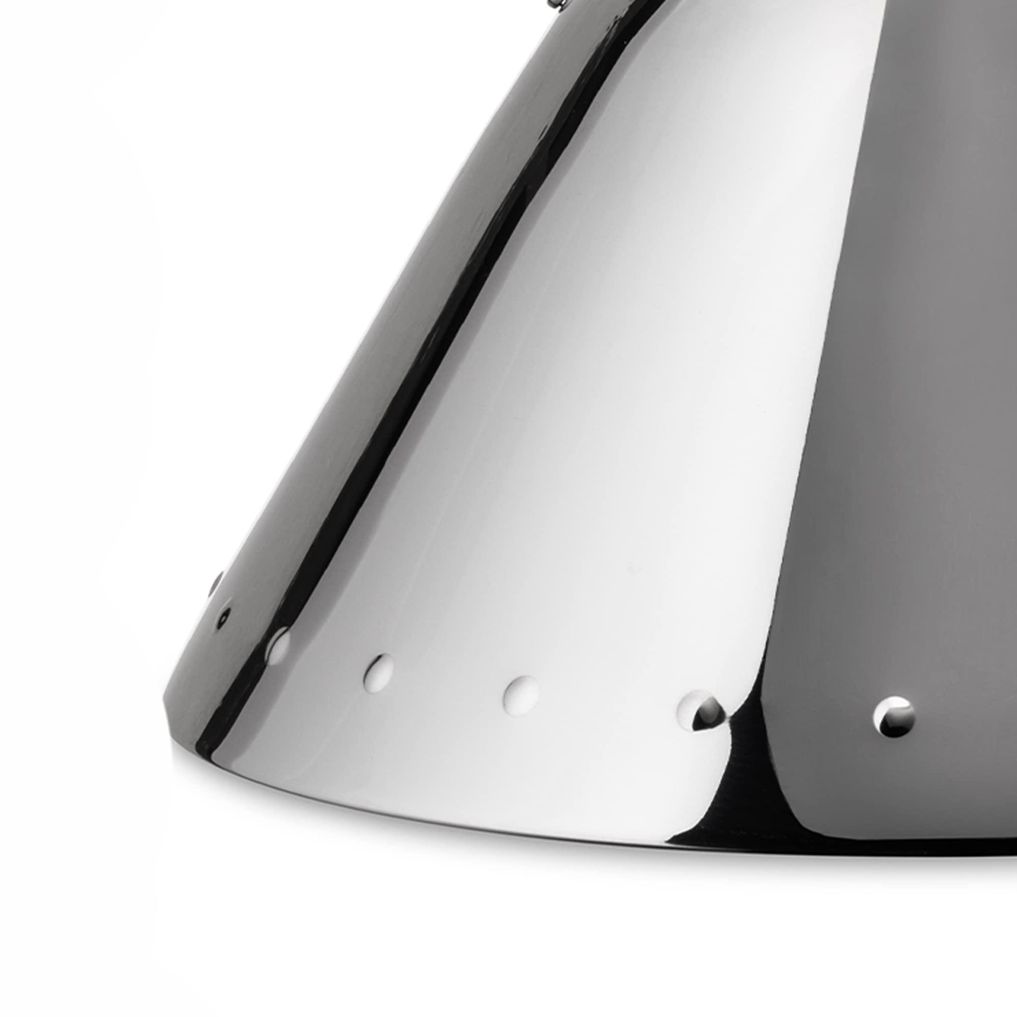 Alessi Alessi | Tea Rex - Design Kettle with Handle and Dragon-Shaped Whistle, Stainless Steel, Black