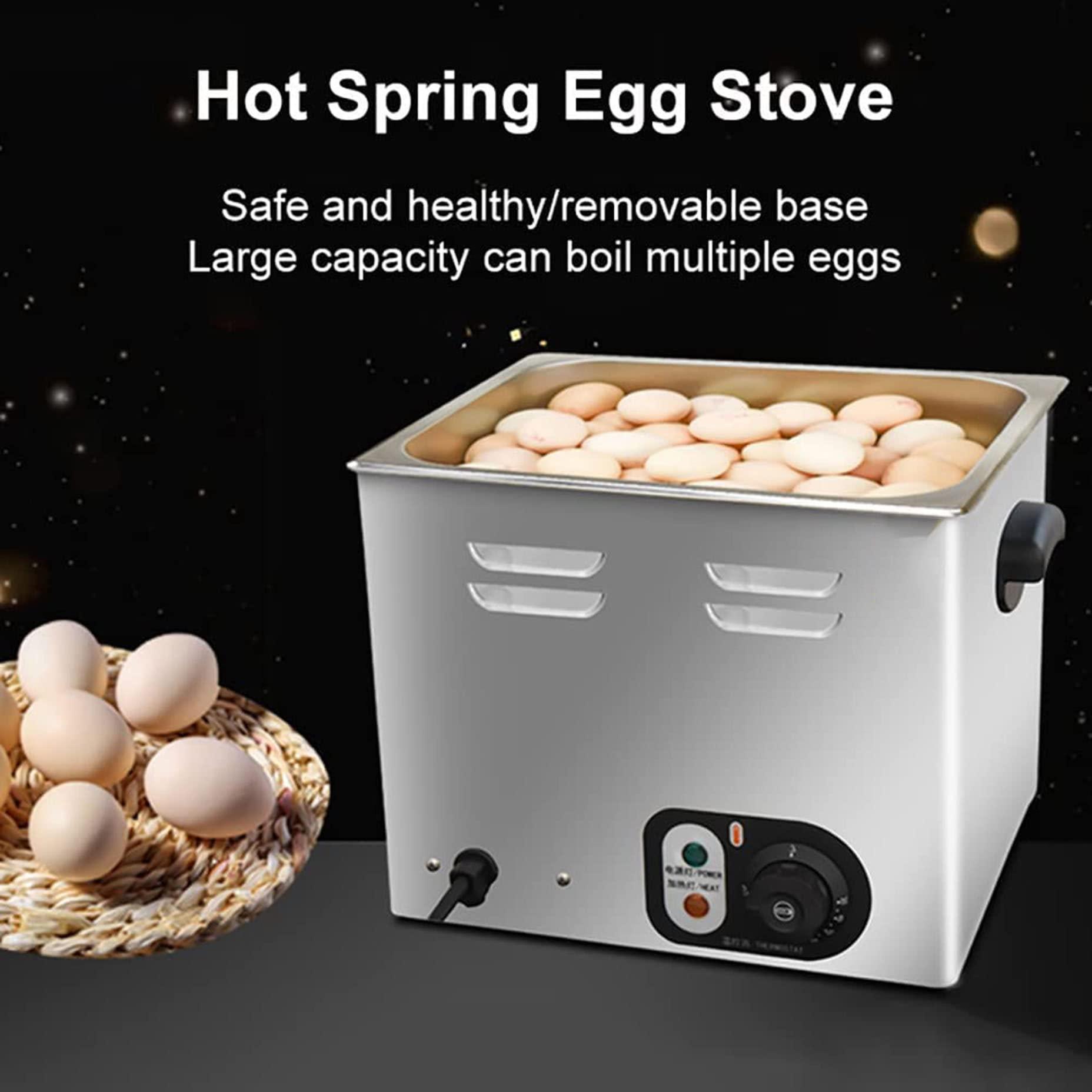 RESKIU Egg Boiler, Intelligent Automatic Electric Egg Cooker, uickly Makes 60 Eggs, 2600W,For Morning Tea Shops,Snack Bars,Food Courts,Western Restaurants, Perfect for Commercial Use.