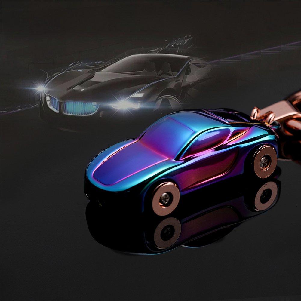 JOBON Keychain Flashlight,JOBON Key Chain Flashlights with Gift Box Zinc Alloy Car Keychains for Men and Women,Christmas Stocking Stuffers (Multicolored)