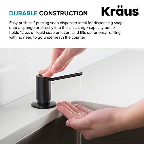 Kraus KRAUS Kitchen Soap and Lotion Dispenser in Stainless Steel, KSD-41SS