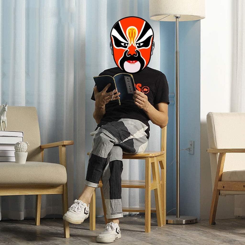 OKUOKA Step Stool Solid Wood Ladder Stool Folding Fold Up Library Steps Stool Multifunctional Wooden Shelving Ladder for Kitchen Office Use Ladder Chair (C)