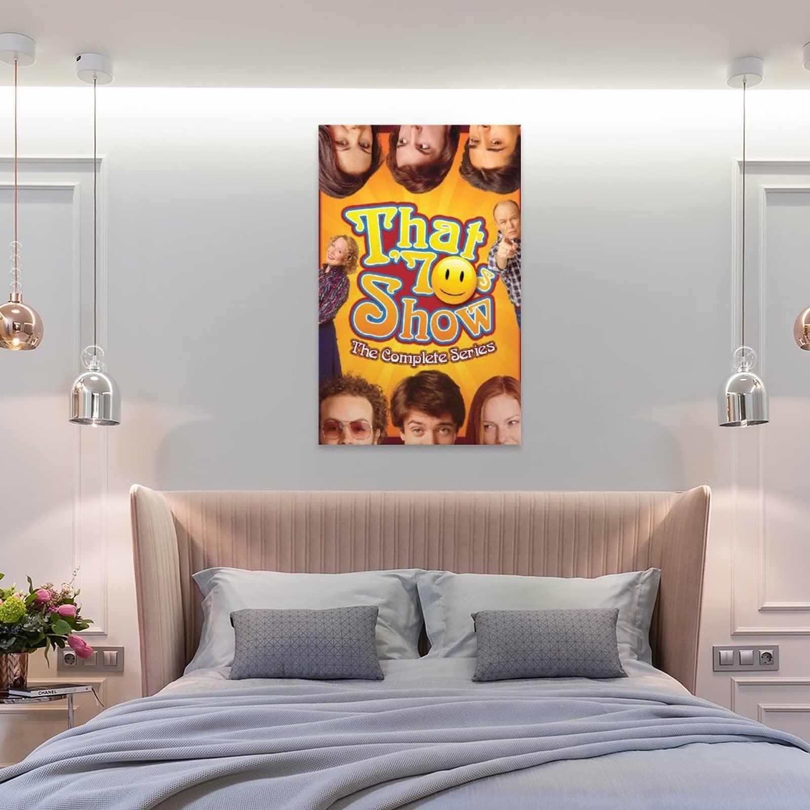 BEBUSH That \'70s Show Movie Poster Room Aesthetic Poster Movie 70s Show Art Prints Wall Decor (11) Canvas Painting Posters and Prints Wall Art Pictures for Living Room Bedroom Decor 20x30inch(50x75cm) Unfra