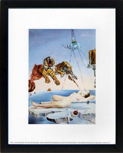Brooklyn Art Salvador Dali Set of 3 Framed Art Prints Custom Framed A+ Quality