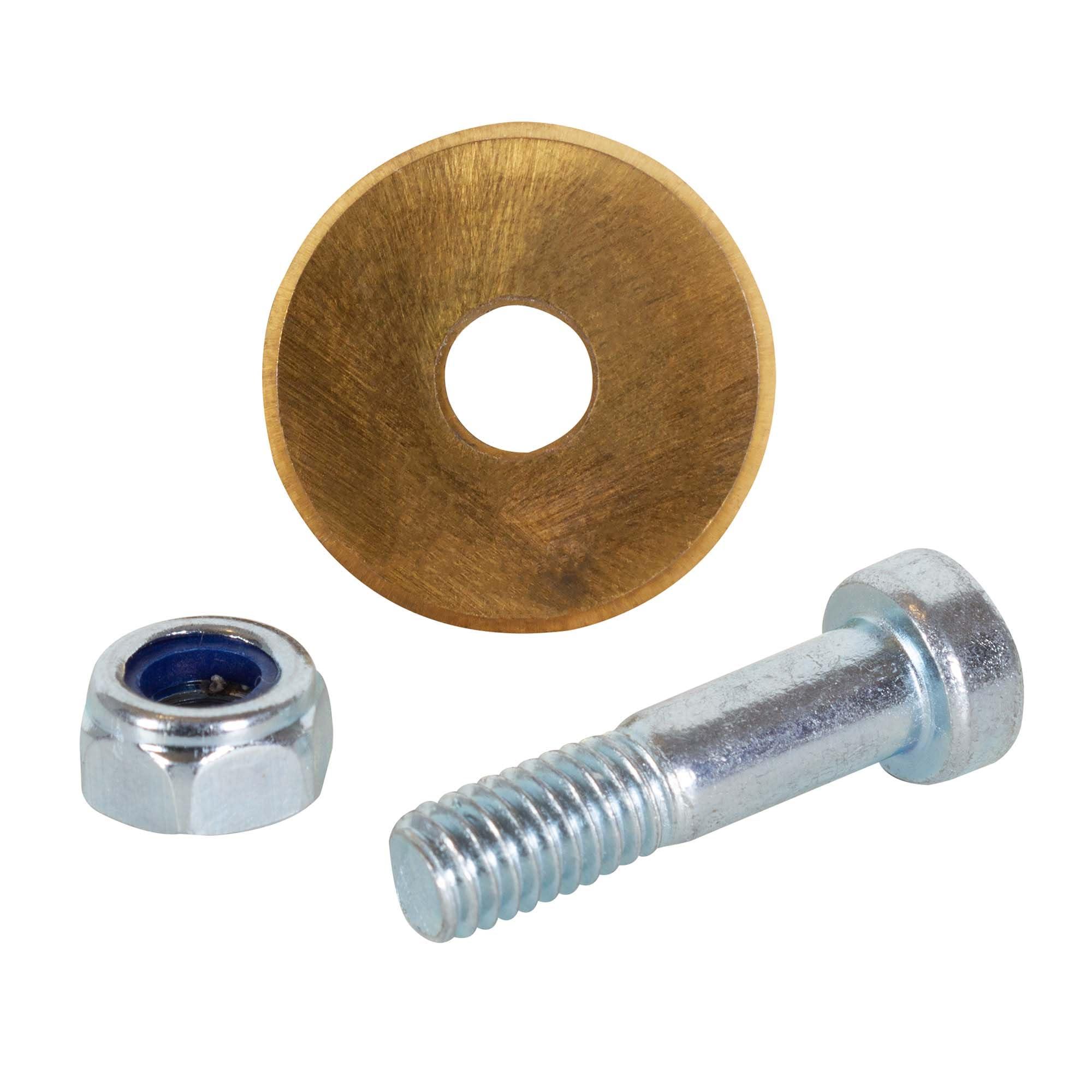 QEP QEP 10117 Tile Cutter Replacement Cutting Wheel, 7/8" Titanium Coated Tungsten-Carbide