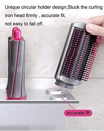 Buwico Buwico BUBM Wall Mount Holder for Dyson Airwrap Styler,Aluminum Alloy Wall Storage Organizer Stand Rack for Dyson Airwrap Pre-Styling Dryer (Only the Holder is sold, Not Included Hair Dryer)