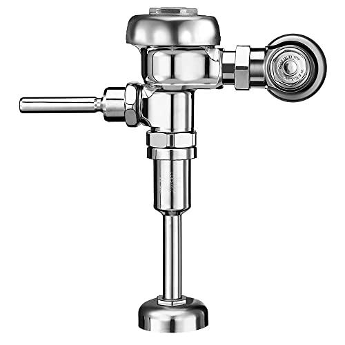 Sloan Sloan Regal 186 Exposed Manual Urinal Flushometer, 0.125 GPF Flush Valve - Single Flush, Non-Hold-Open Handle, Fixture Connection Top Spud, Polished Chrome Finish, 3982604