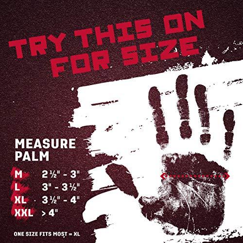 Venom Steel Venom Steel Industrial Nitrile Gloves, Chemical Resistant Disposable Black Gloves, Latex-Free, Powder-Free, Textured Grip, Heavy Duty Two-Layer Protection, 6 mil, XL, 100 Count