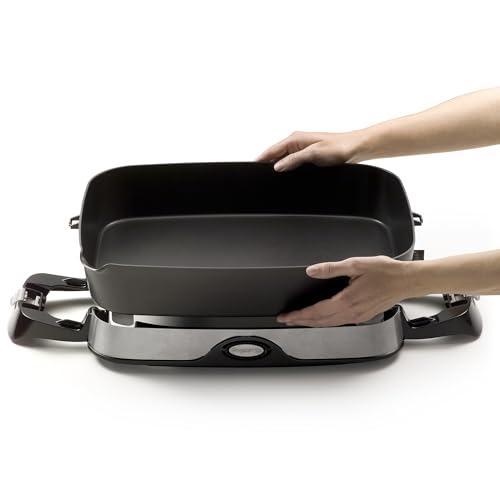Presto Presto 06857 16-inch Electric Foldaway Skillet, Black
