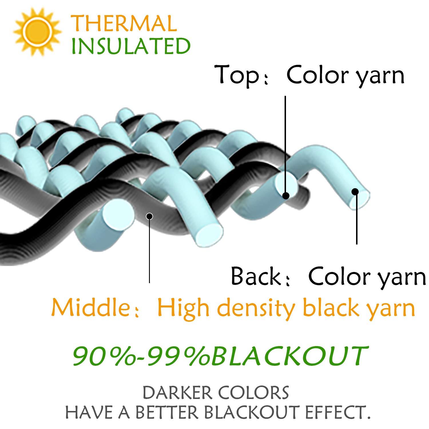 Bhoomi Collection 100% Polyester Double Pinch Pleat Blackout Window Curtain Panel & Drapes and Thermal Insulation (Silver Grey, 60 Inch by 108 Inch- 1 Panel)