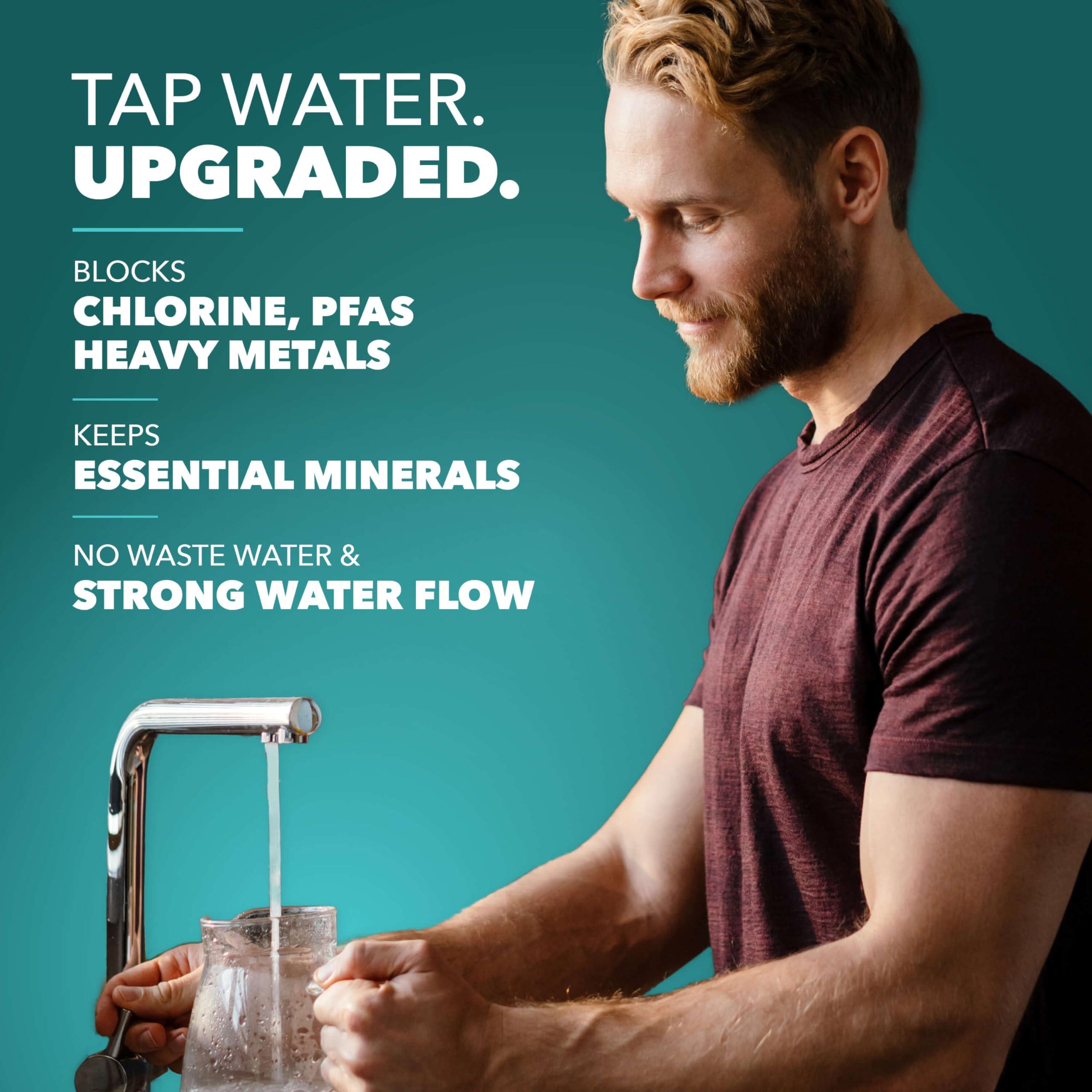 CuZn CuZn UC-200 Under Counter Water Filter - 50K Ultra High Capacity - Made in USA