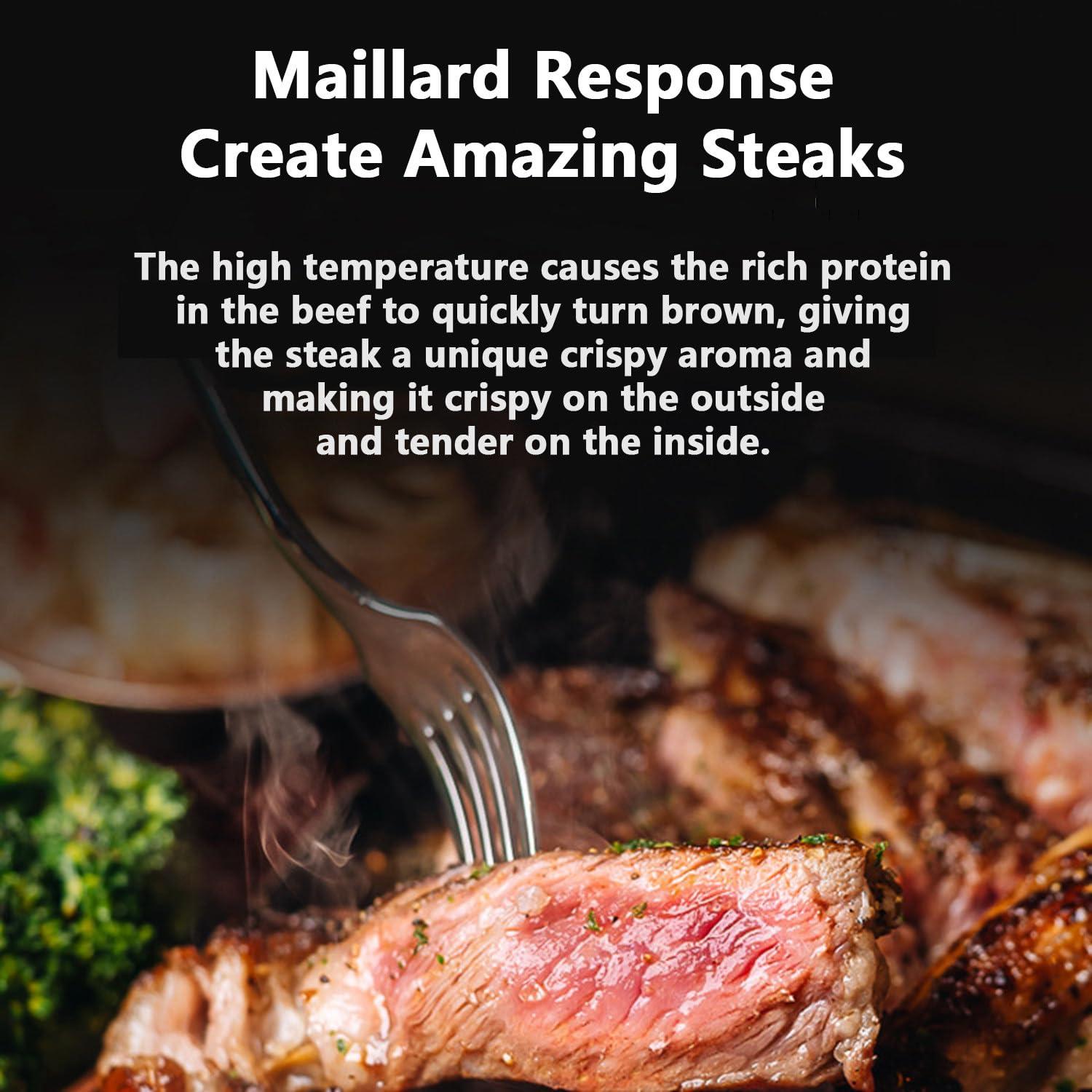 Generic 1700w Electric Steak Broiler,With 10 Grilling Slots,Time and Temperature Adjustable,Maximum Temperature 800,Suitable for Indoor Kitchen