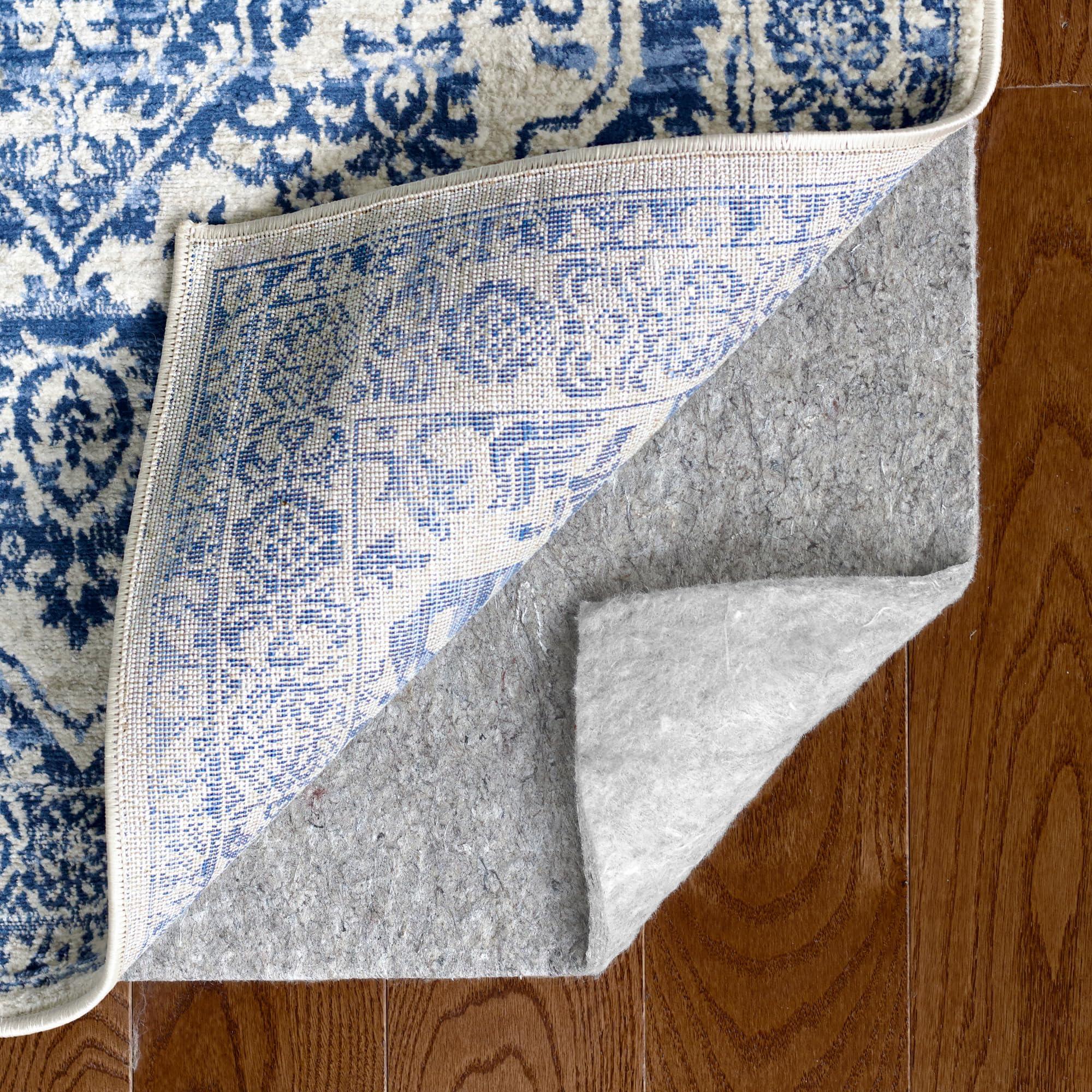 RUGPADUSA RUGPADUSA 100% Felt 8'10" x 11'10" Rug Pad for Hardwood Floors, 1/3 Inch Thick Cushioning - Prolong The Life of Your Rugs and Flooring, Safe for All Floors and Finishes