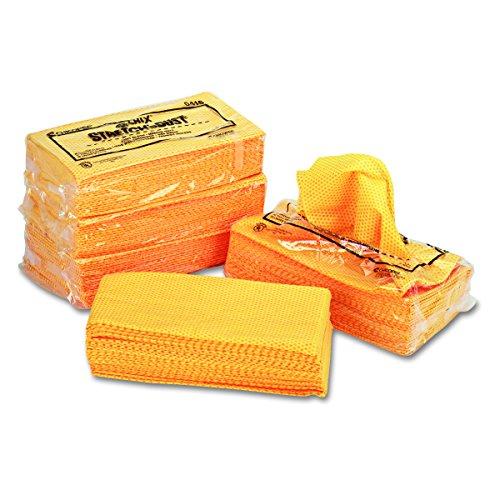 Chicopee Chicopee Stretch'n Dust 0416 Medium Duty Dust Cloth, Yellow/Orange 24-Inch x 24-Inch (100 Count, 5 bags of 20)