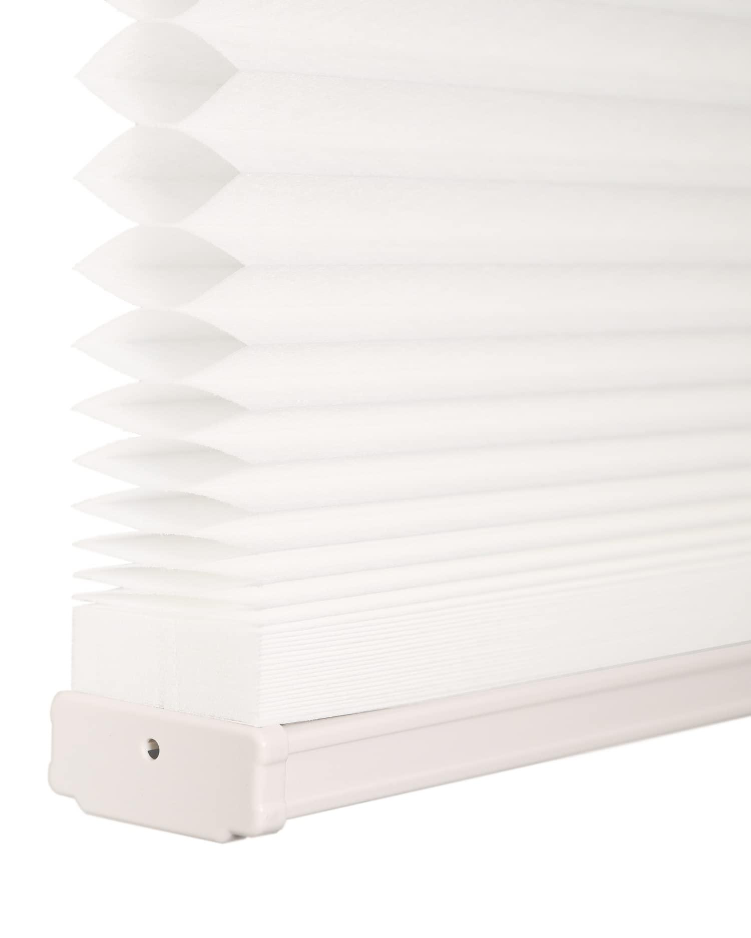 CHICOLOGY CHICOLOGY Cellular Shades, Top Down Bottom Up Shades, Blinds for Windows, Window Shades for Home, Door Blinds, Window Coverings, Cellular Blinds,Limestone - Light Filtering, 36" W x 48" H