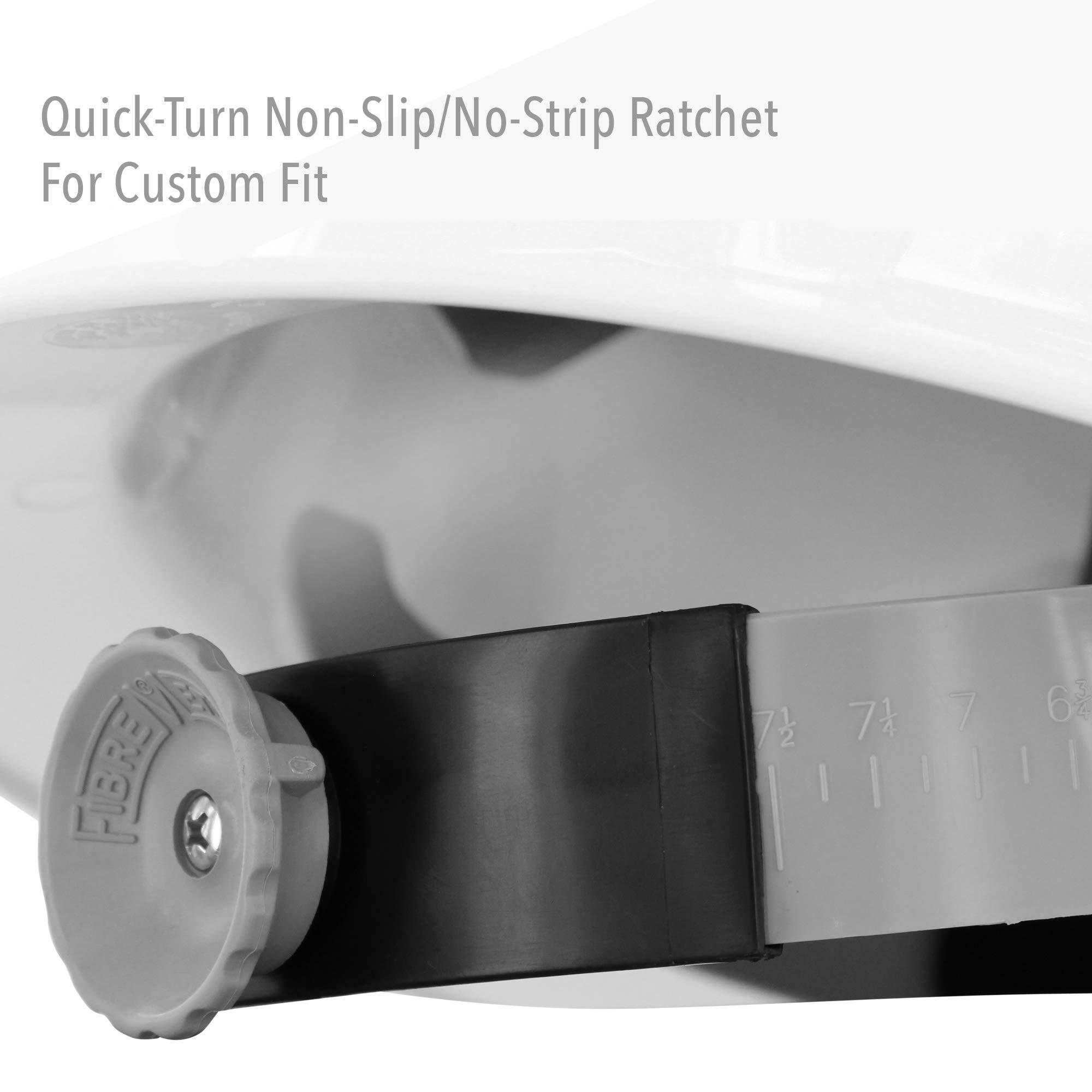 FIBRE-METAL FIBRE-METAL Honeywell Home by Honeywell SuperEight Thermoplastic Full Brim Hard Hat with 8-Point Ratchet Suspension, Orange