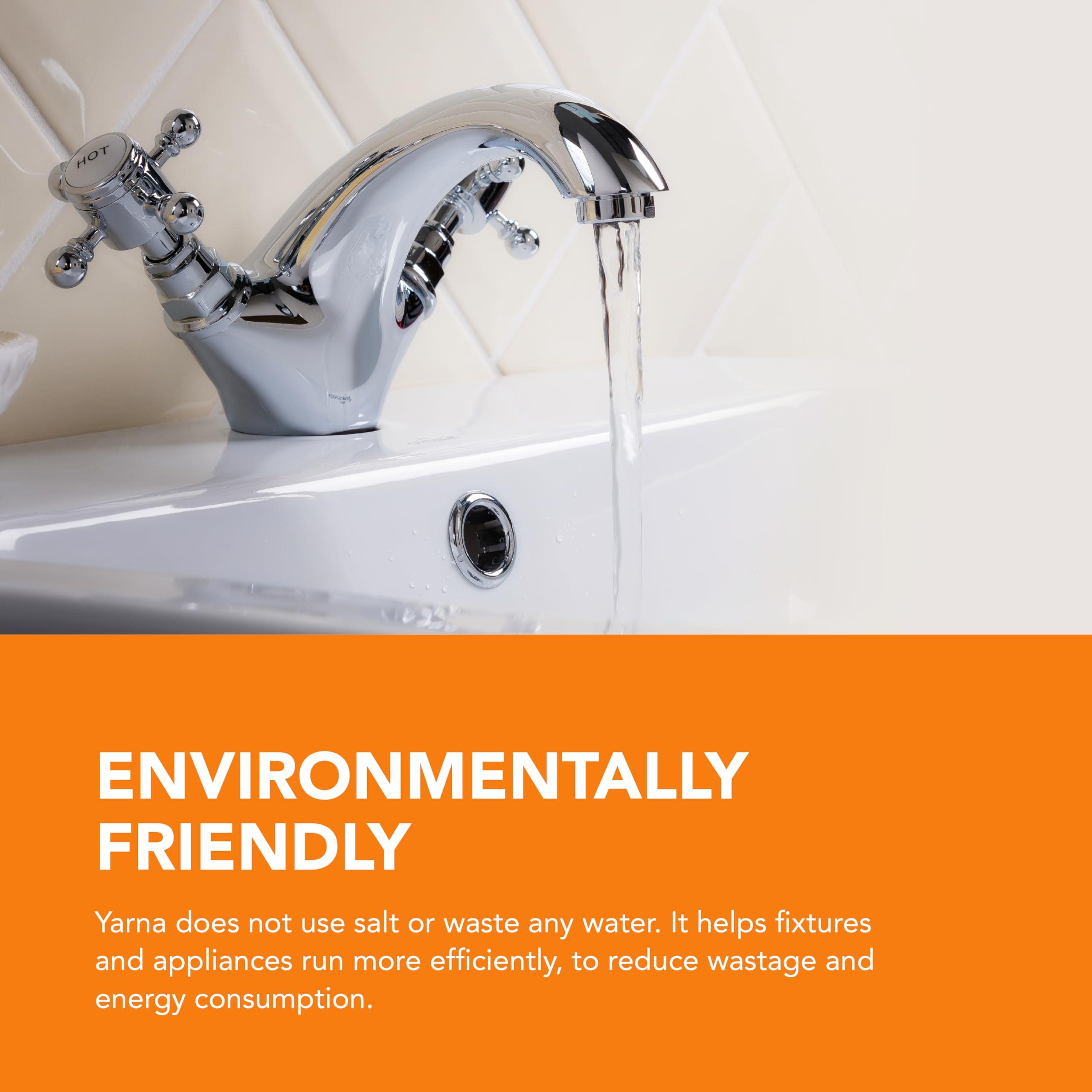 YARNA YARNA Capacitive Electronic Water Descaler Whole House Solution - No-Salt Softener System, Reduces Limescale Effects and Mineral Buildup - Model CWD230, Compatible with Pipes Up of to 2 Inches