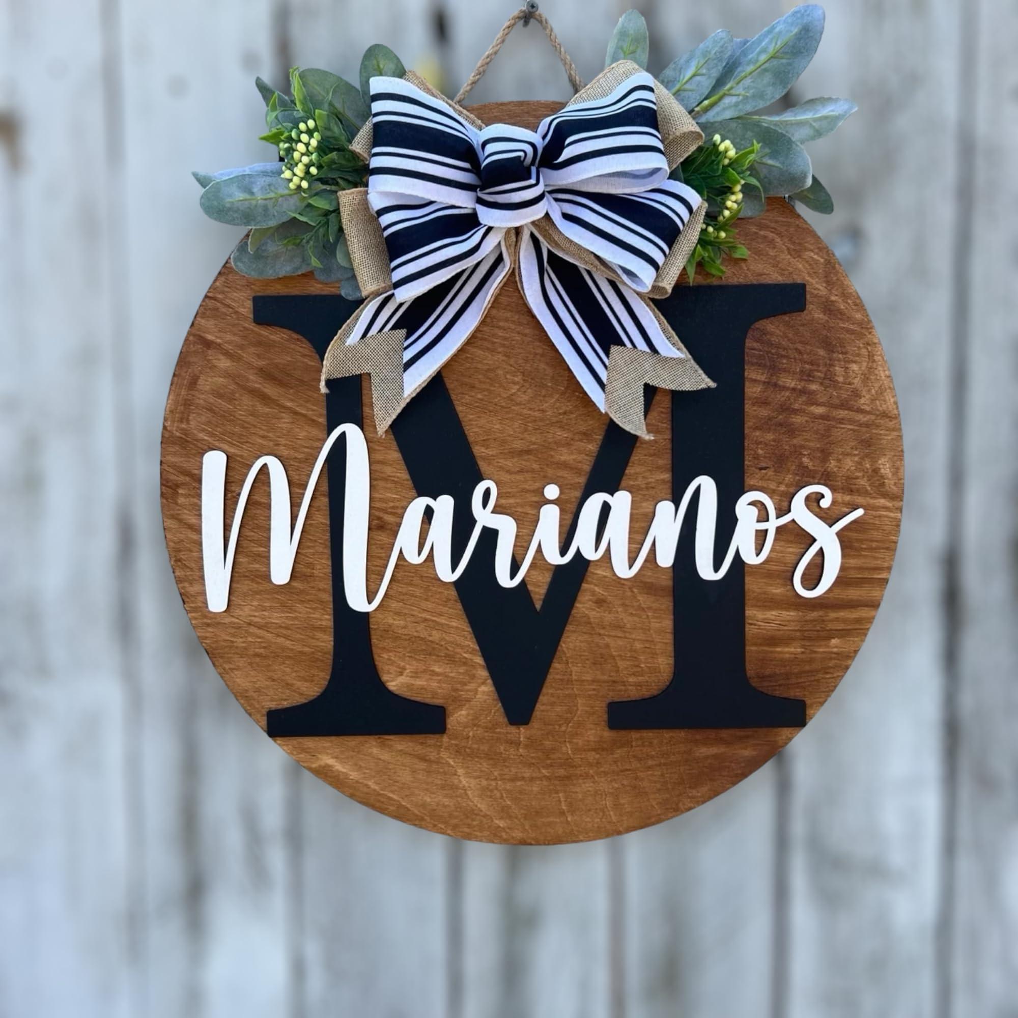 Silva lining designing Welcome To our Home Cheetah Wooden Door Hanger. Leopard Welcome Door Sign, Animal Print Sign (22\" Last name)