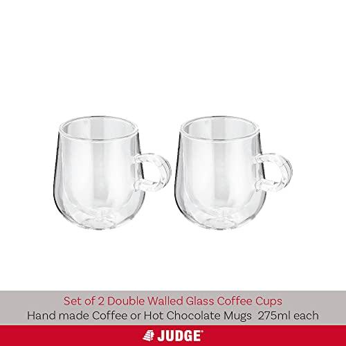 Judge Horwood JDG35 275 ml Latte Glass, Set of 2