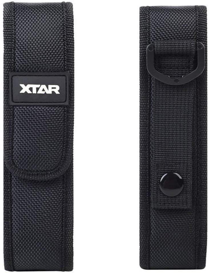 XTAR 2-Pack Flashlight Pouch Holster Holder for 5\"-6.5\" Flash Light Compatible with Fenix UC30 UC35 E35 Surefire G2X 6P 6PX E2L 501B 502B Streamlight ProTac XTAR TZ20 (2 Flashlight Holster)