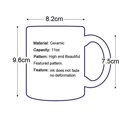 Apular Apular Novelty Ceramic Coffee Mug Mg Midget Obsession Funny Mug Anniversary Birthday Christmas Gifts Tea Cups Home Decor, 11 Oz