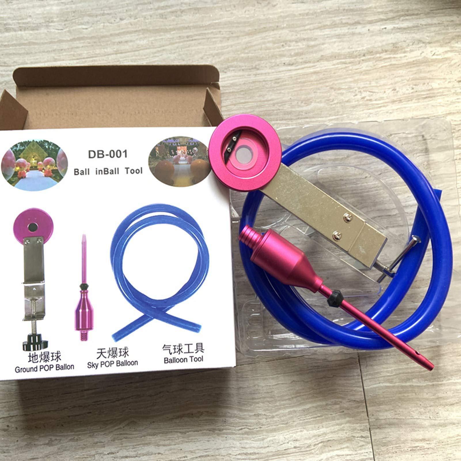 51buyoutgo 51buyoutgo Balloon Filler Machine, Balloon Stuffing Machine Kit, Stuffed Balloon Machine to Stuff Balloon Machine Kit, Balloon Stuffer Machine Kit Balloon Stuffing Stretcher Expander Tool for Stuffing